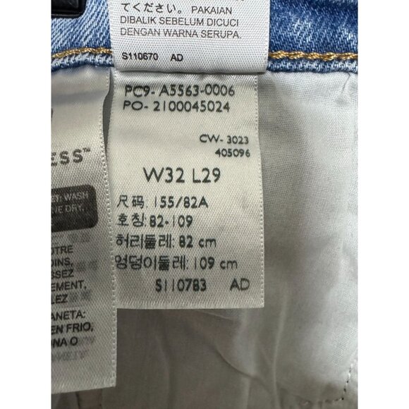 Levi's Premium Middy Ankle Bootcut Jeans in Blasted Stone Light Wash Size 32 - Picture 14 of 14